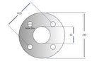 Blank Plate PVC PN10/16