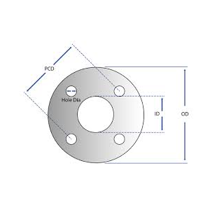 Backing Rings PVC PN10/16