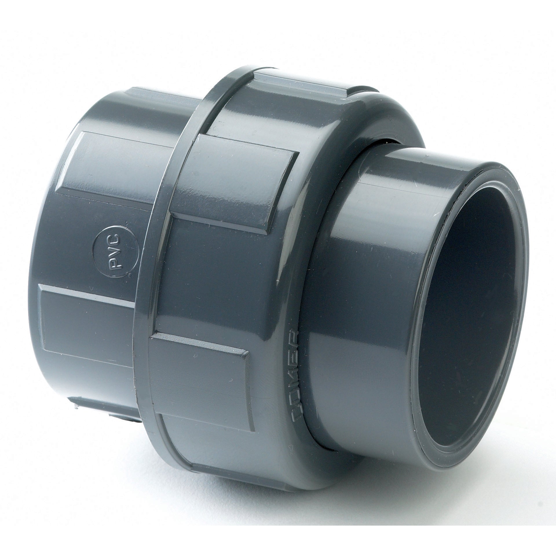 PVC Union Plain | Metric PVC Union | The PVC Shop